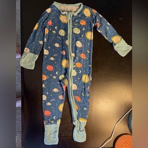 Little Sleepies Space Zippy 0-3 Mo GUC